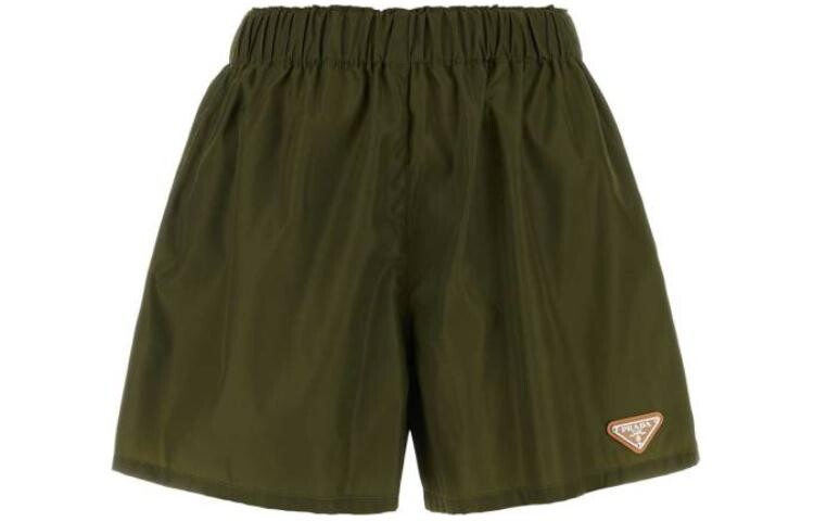 Шорты женские Prada, зеленый 
Шорты женские Prada, зеленый