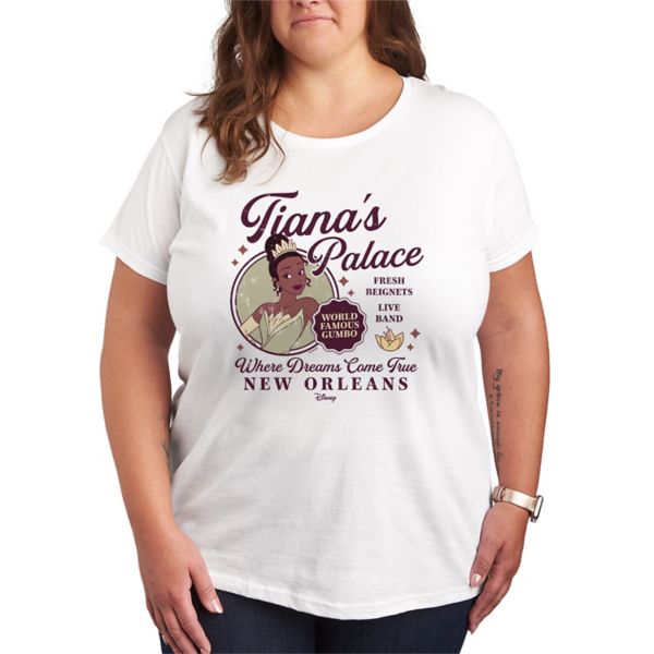 Футболка размера плюс с принтом «Дворец Тианы» «Принцесса и лягушка» Disney, белый
Футболка размера плюс с принтом «Дворец Тианы» «Принцесса и лягушка» Disney, белый