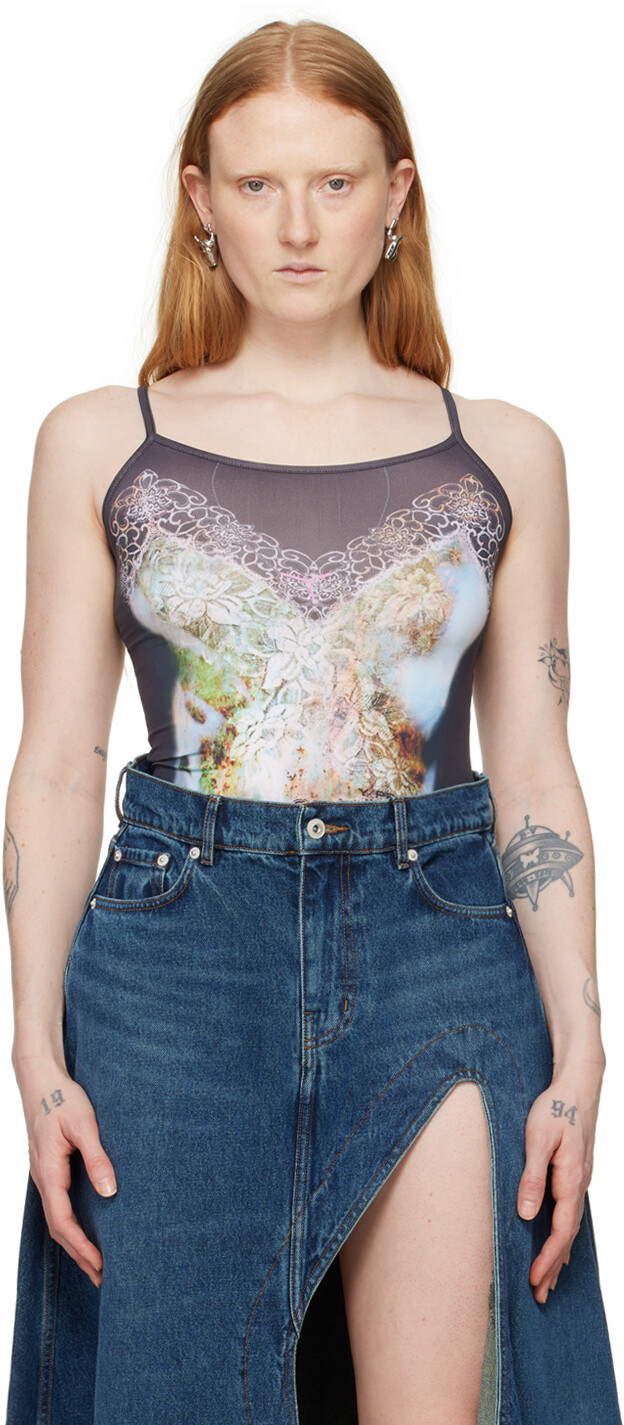 Черная майка Trompe L'œil Y/Project
Черная майка Trompe L'œil Y/Project