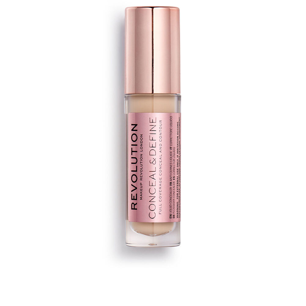 Консиллер макияжа Conceal & define full coverage conceal and contour Revolution make up, 3,40 мл, C2
Консиллер макияжа Conceal & define full coverage conceal and contour Revolution make up, 3,40 мл, C2