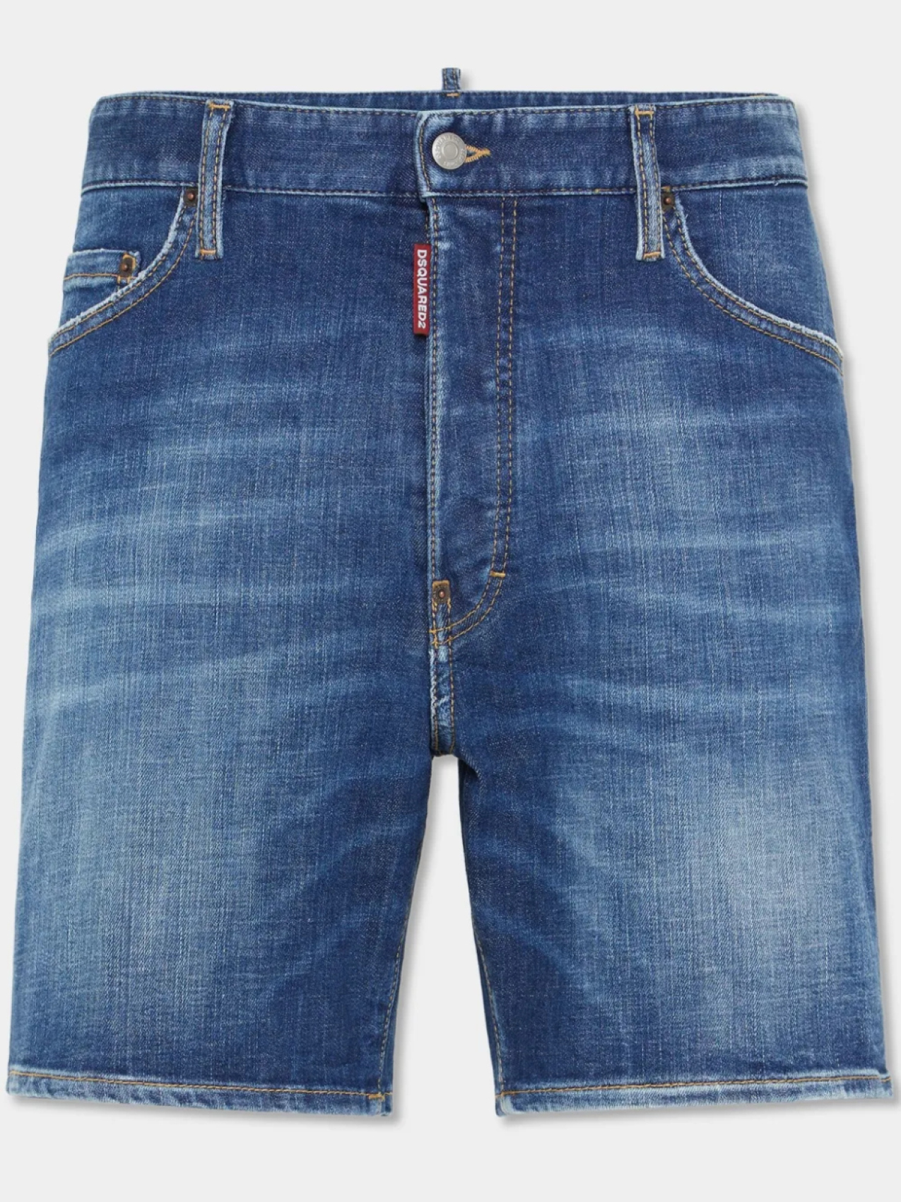 DSQUARED2 шорты из эластичного хлопкового денима, синий
DSQUARED2 шорты из эластичного хлопкового денима, синий