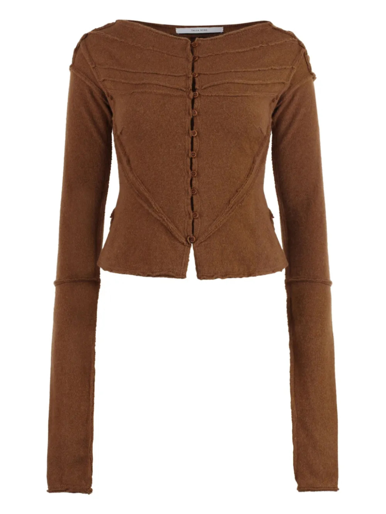 Вязаный кардиган Talia Byre, коричневый
Вязаный кардиган Talia Byre, коричневый