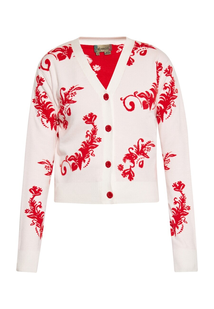 Вязаный кардиган Ebeeza, цвет Red/White
Вязаный кардиган Ebeeza, цвет Red/White