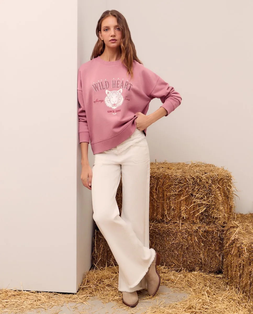 Женская толстовка с круглым вырезом Green Coast, сливовый
Женская толстовка с круглым вырезом Green Coast, сливовый