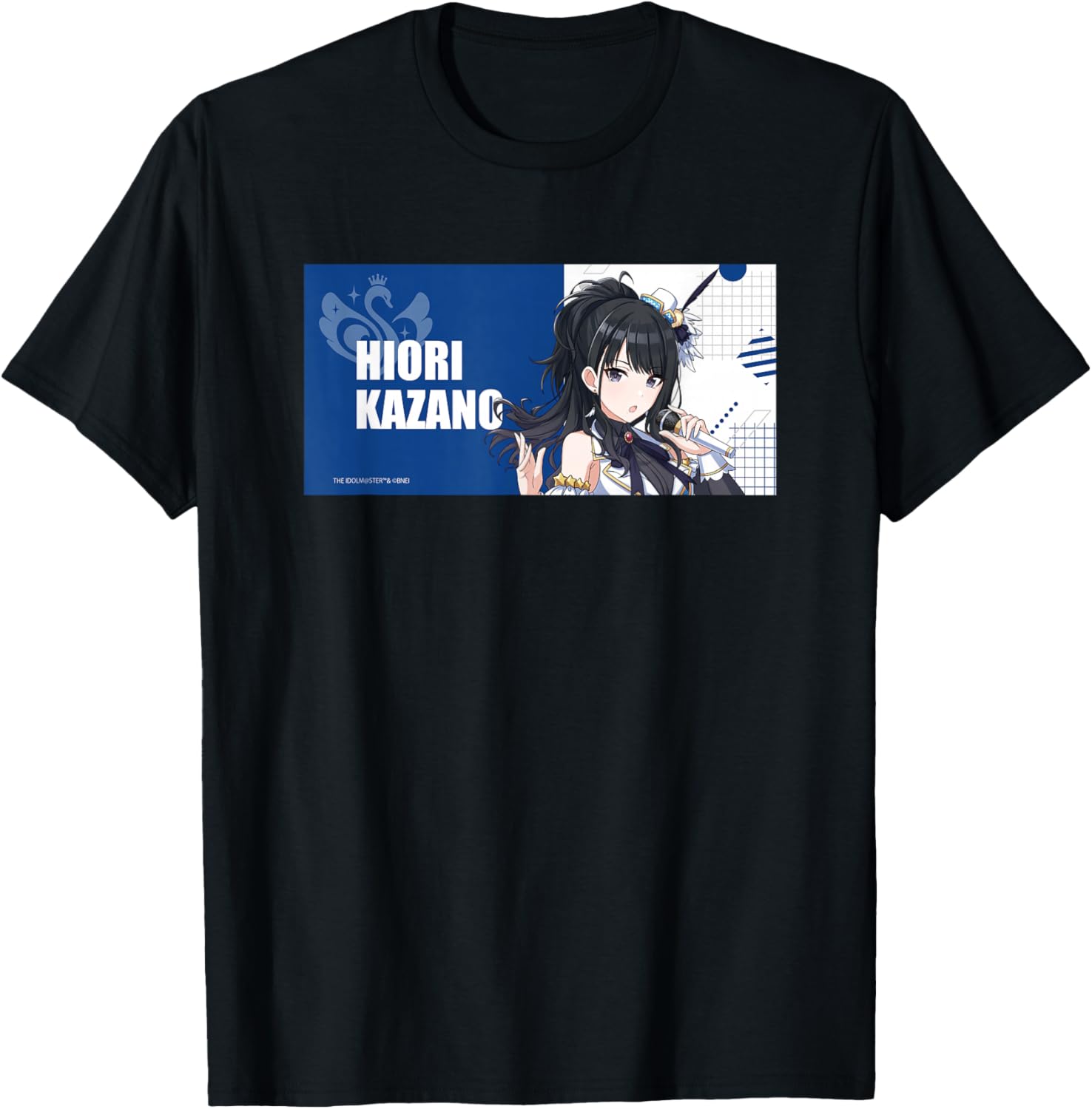 Футболка Idolmaster Shiny Colors Kazo, черная (black 19-3911tcx), размер S Bandai Namco Entertainment Inc.
Футболка Idolmaster Shiny Colors Kazo, черная (black 19-3911tcx), размер S Bandai Namco Entertainment Inc.