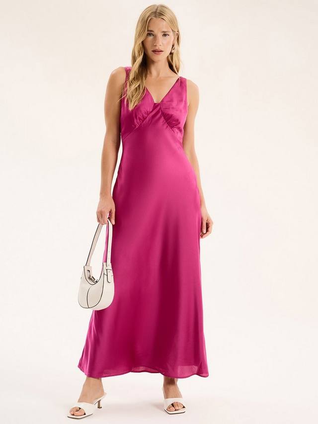 Атласное платье-комбинация макси cerelle OMNES, цвет Magenta
Атласное платье-комбинация макси cerelle OMNES, цвет Magenta