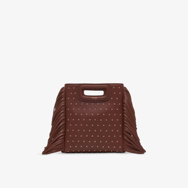 Сумка через плечо Maje M mini маленькая кожаная, коричневый
Сумка через плечо Maje M mini маленькая кожаная, коричневый