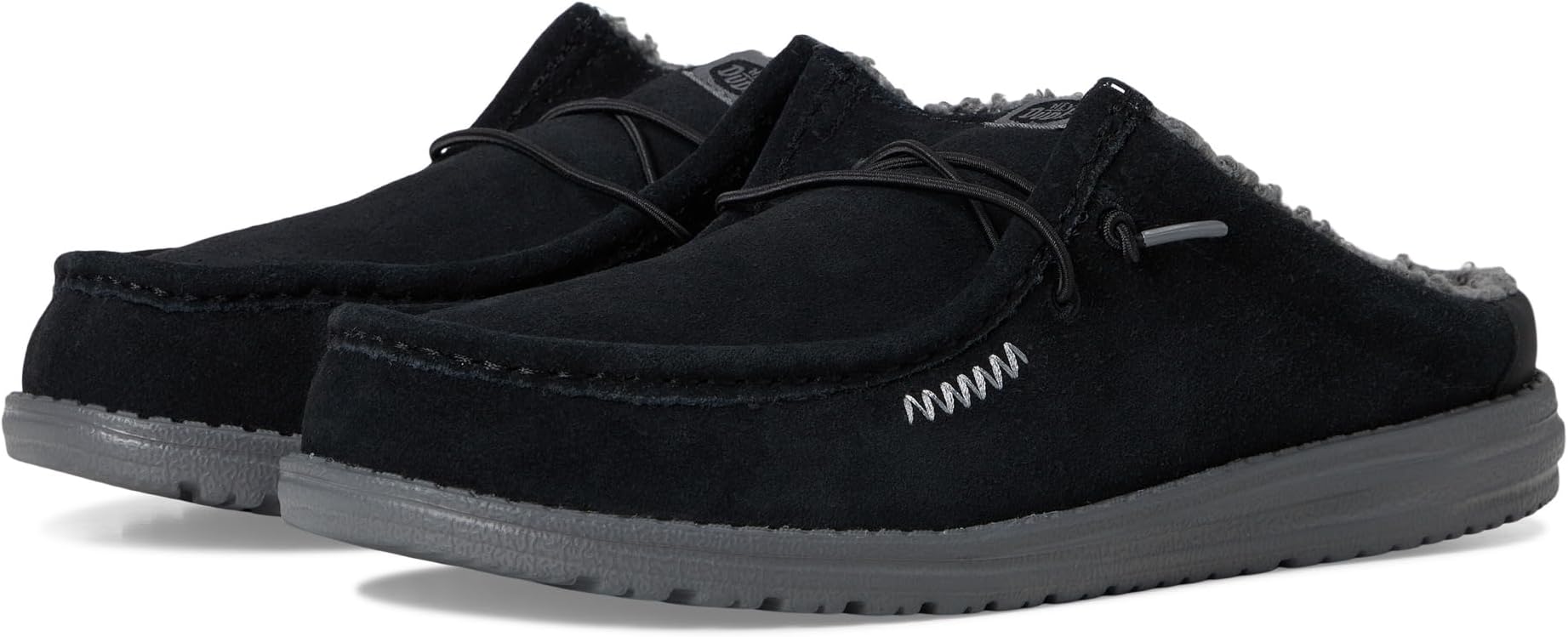 Лоферы Hey Dude Men's Wally Slip Warmth, Black/Smoke Grey
Лоферы Hey Dude Men's Wally Slip Warmth, Black/Smoke Grey