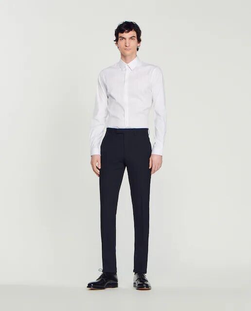 Узкие мужские брюки Sandro, темно-синий
Узкие мужские брюки Sandro, темно-синий