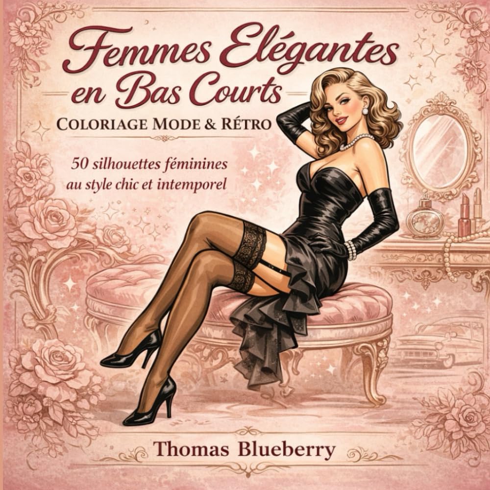 Femmes Élégantes en Bas Courts - Coloriage Mode & Rétro: 50 silhouettes féminines au style chic et intemporel (French Edition) (Independently published)
Femmes Élégantes en Bas Courts - Coloriage Mode & Rétro: 50 silhouettes féminines au style chic et intemporel (French Edition) (Independently published)