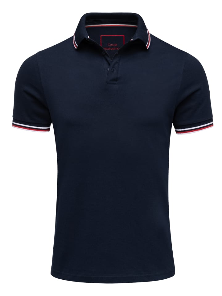 Футболка поло Amaci&Sons, темно-синий 
Футболка поло Amaci&Sons, темно-синий