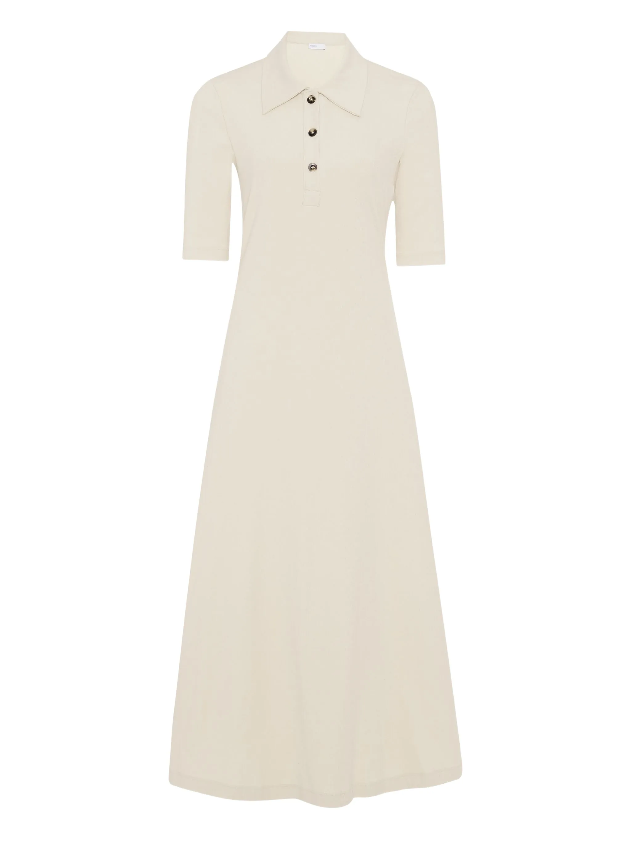 Платье-рубашка с воротником поло Rosetta Getty, нейтральный
Платье-рубашка с воротником поло Rosetta Getty, нейтральный