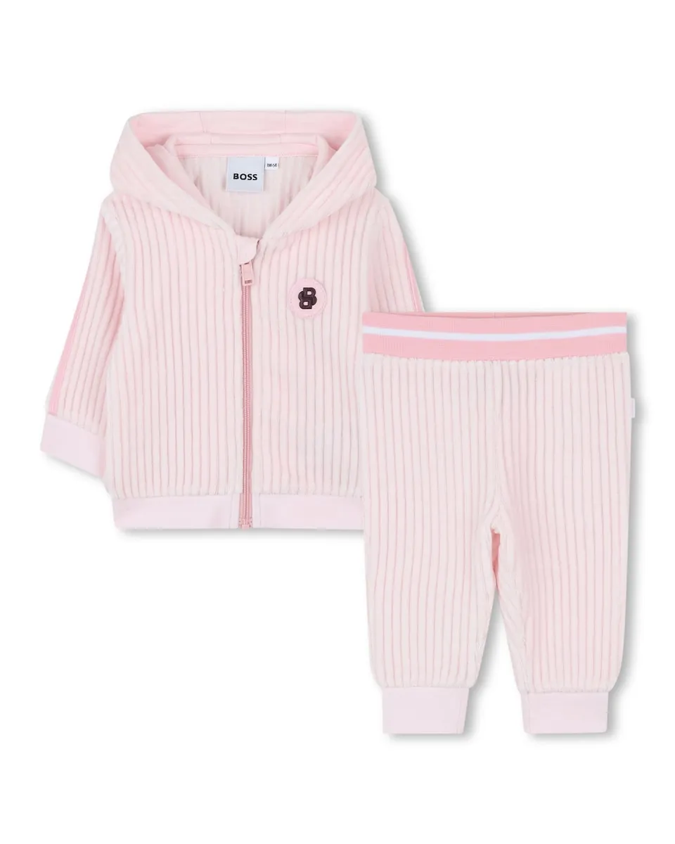 Комплект для малыша розового цвета с длинными рукавами BOSS Kidswear
Комплект для малыша розового цвета с длинными рукавами BOSS Kidswear