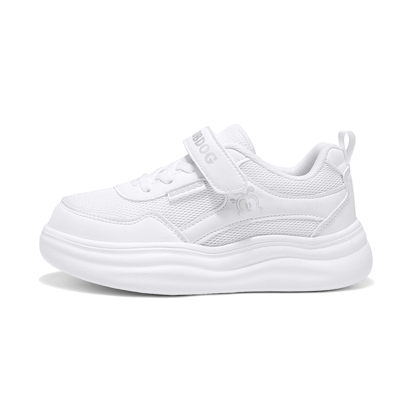 Кроссовки для бега для детей с низким верхом, амортизирующие, устойчивые к истиранию, дышащие, с защитой от отскока BOBDOG, белый 
Кроссовки для бега для детей с низким верхом, амортизирующие, устойчивые к истиранию, дышащие, с защитой от отскока BOBDOG, белый