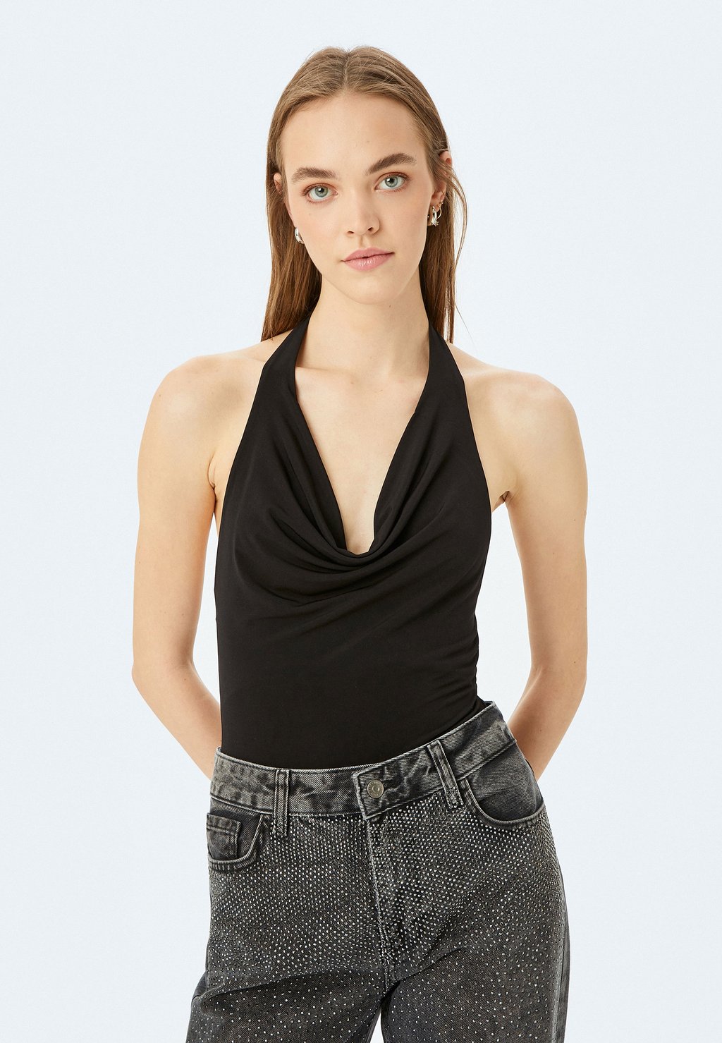 Топ SLEEVELESS - Blouse Koton, черный
Топ SLEEVELESS - Blouse Koton, черный