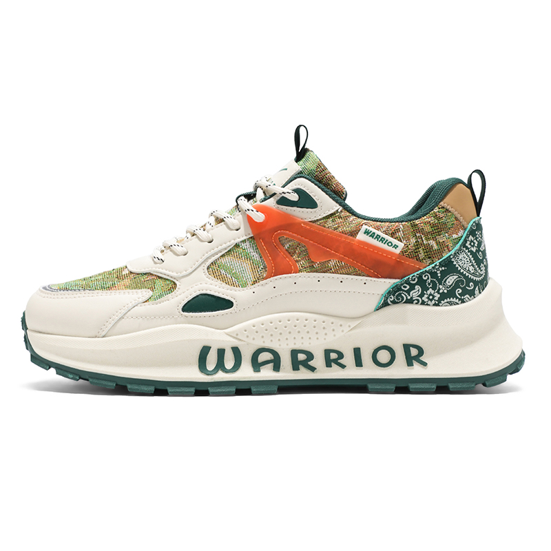 WARRIOR Скользоустойчивые и дышащие мужские низкие кеды повседневные - бежевый светло-зеленый, цвет Beige Light Green
WARRIOR Скользоустойчивые и дышащие мужские низкие кеды повседневные - бежевый светло-зеленый, цвет Beige Light Green