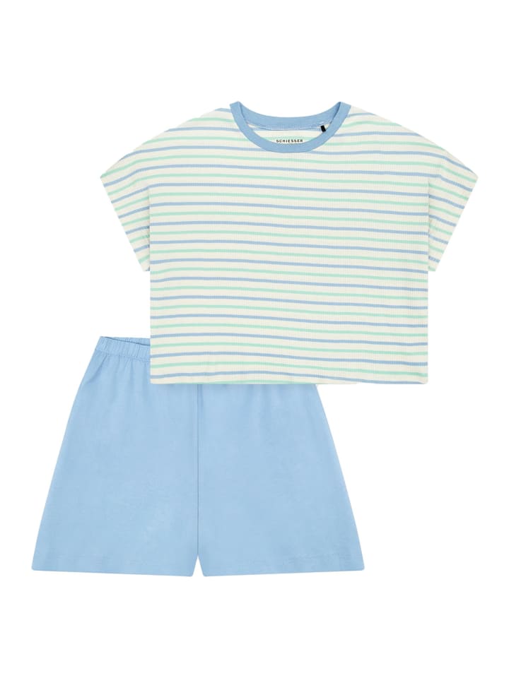 Schiesser Хлопковая пижама цвета жемчуга
Schiesser Хлопковая пижама цвета жемчуга