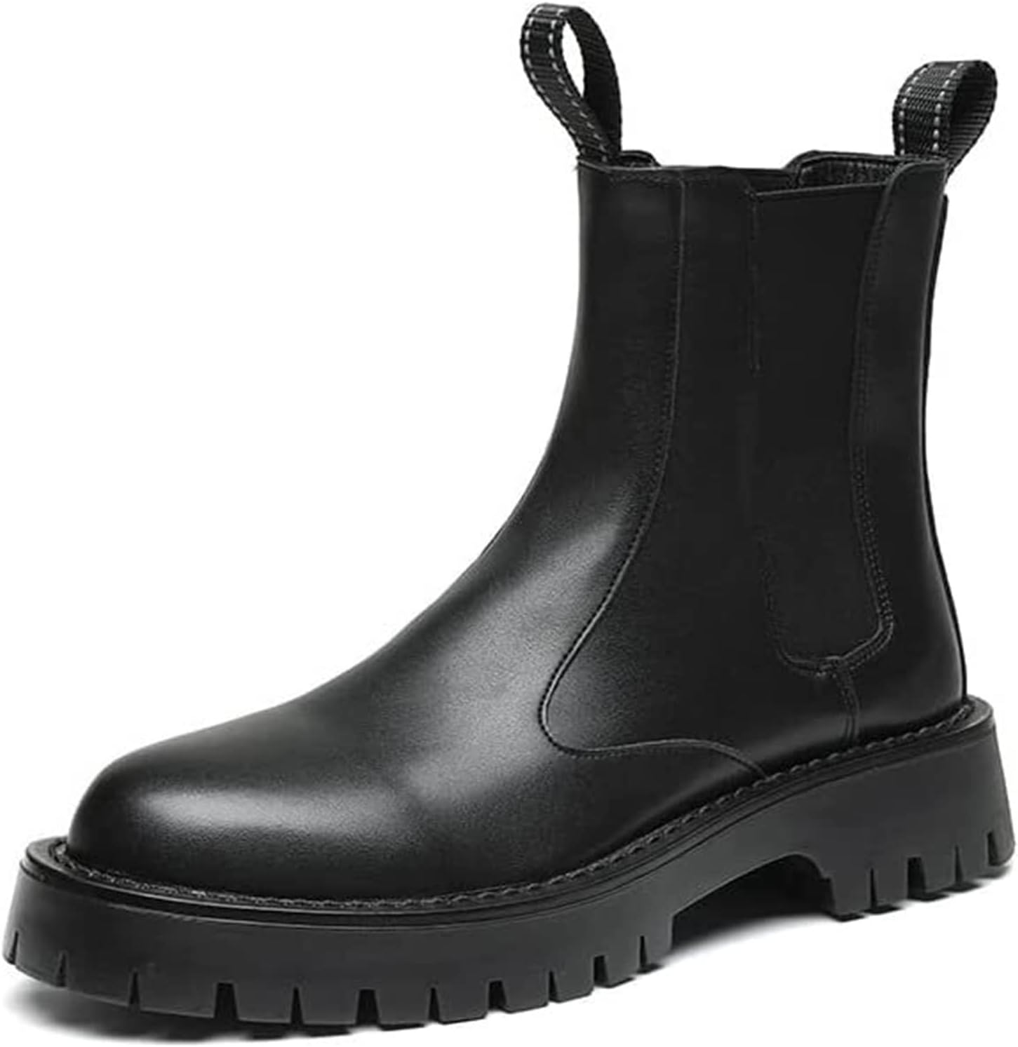 Мужские кожаные ботинки на платформе Chelsea Tzsaixeh с толщиной подошвы 2'' Для модного повседневного и делового стиля, нескользящие, с утеплителем для зимы (Цвет: белый, Размер: 9)
Мужские кожаные ботинки на платформе Chelsea Tzsaixeh с толщиной подошвы 2'' Для модного повседневного и делового стиля, нескользящие, с утеплителем для зимы (Цвет: белый, Размер: 9)