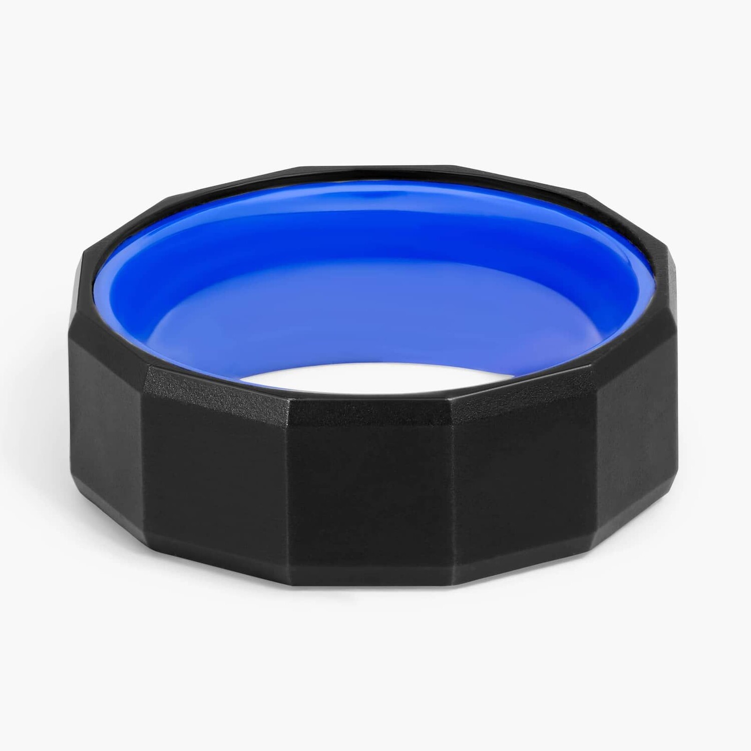 Черное граненое обручальное кольцо из вольфрама и синей керамики (8 мм) Blue Nile
Черное граненое обручальное кольцо из вольфрама и синей керамики (8 мм) Blue Nile