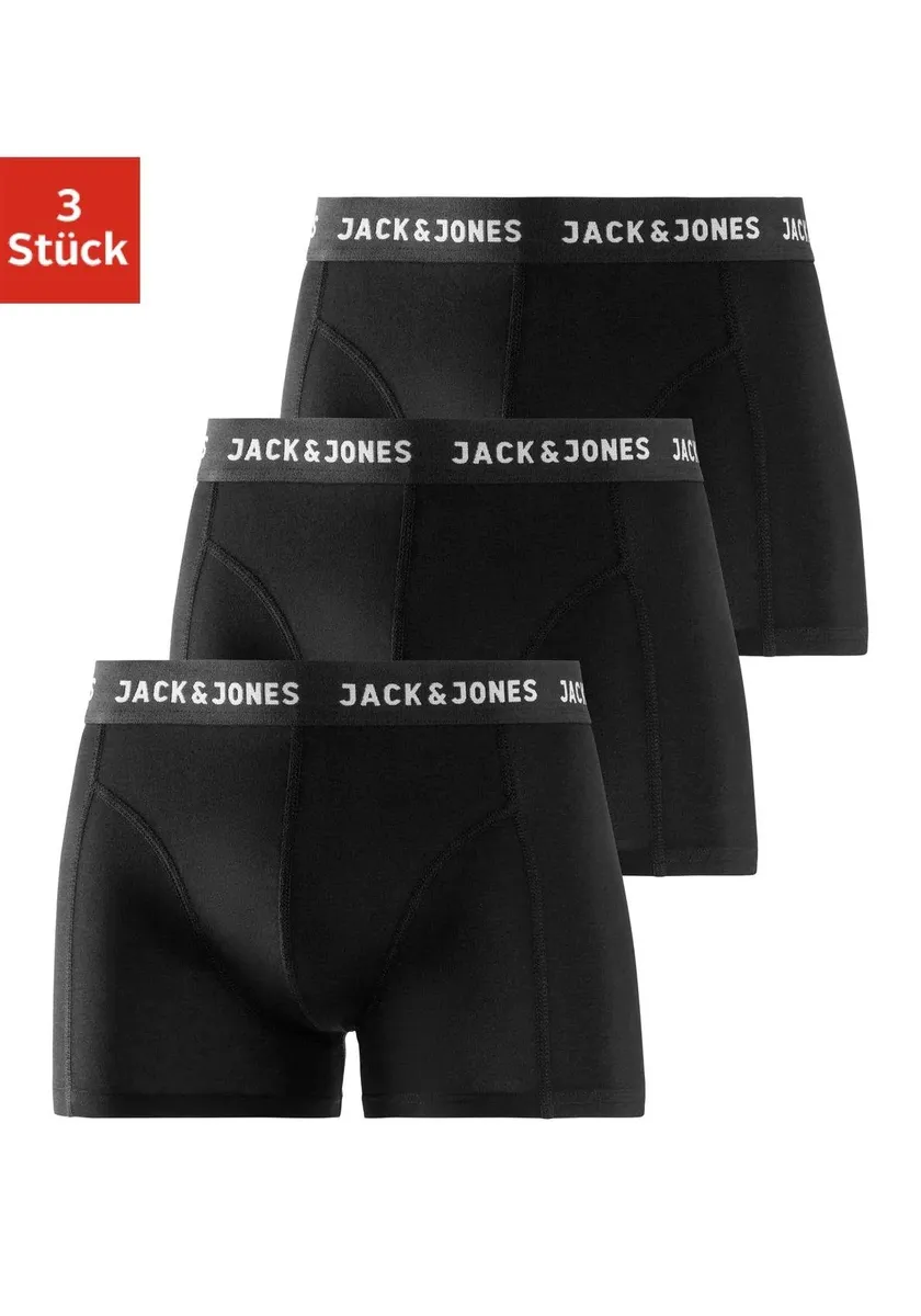 Боксеры Jack & Jones (3 шт. в упаковке) с тканым поясом с логотипом, черный
Боксеры Jack & Jones (3 шт. в упаковке) с тканым поясом с логотипом, черный