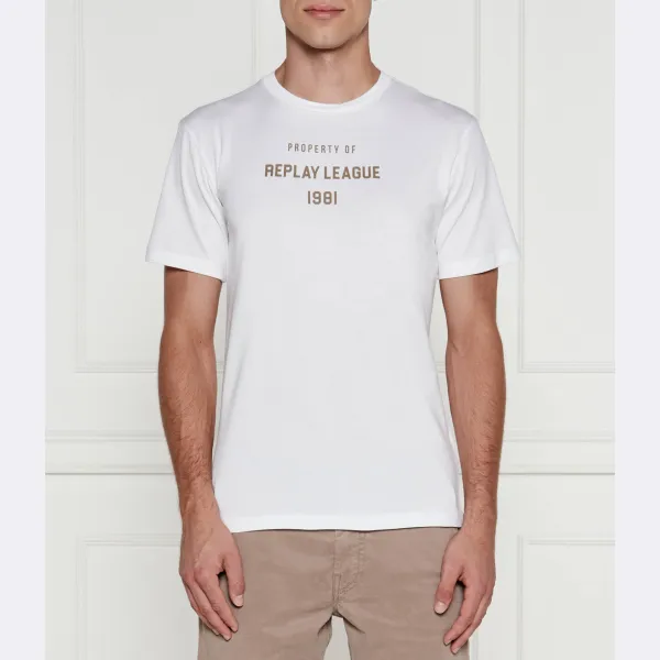 Футболка стандартного кроя Replay, белый
Футболка стандартного кроя Replay, белый