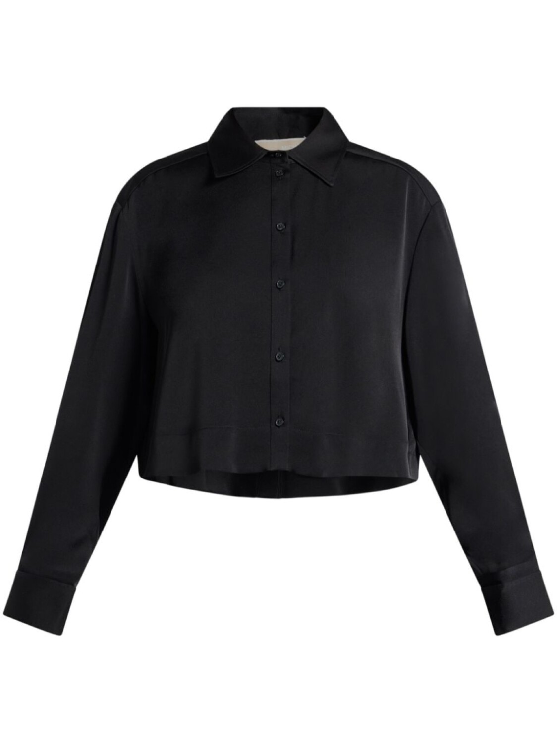 Атласная рубашка с длинными рукавами Michael Kors, черный
Атласная рубашка с длинными рукавами Michael Kors, черный