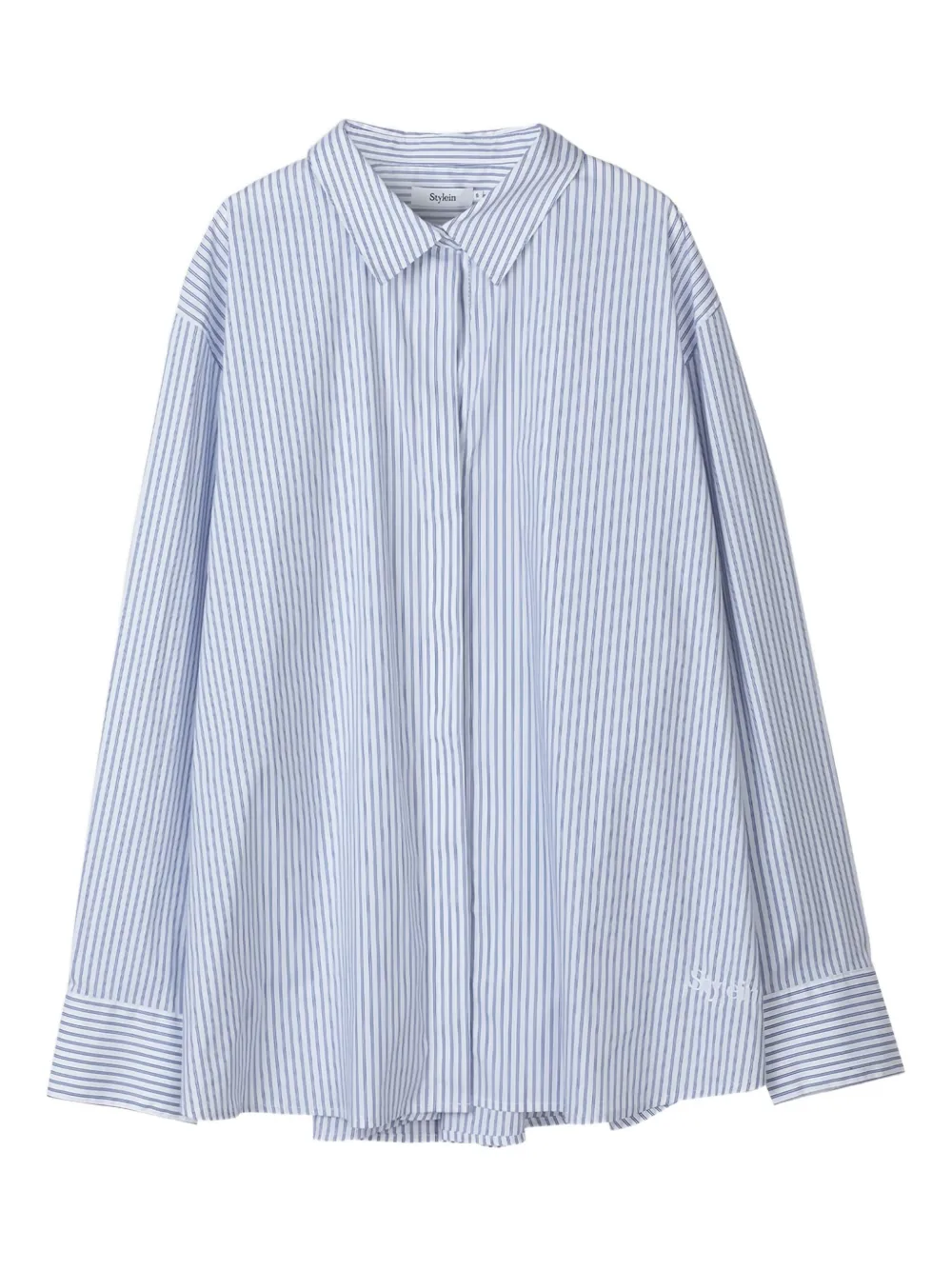 Рубашка в полоску с расклешенным кроем Stylein, синий
Рубашка в полоску с расклешенным кроем Stylein, синий