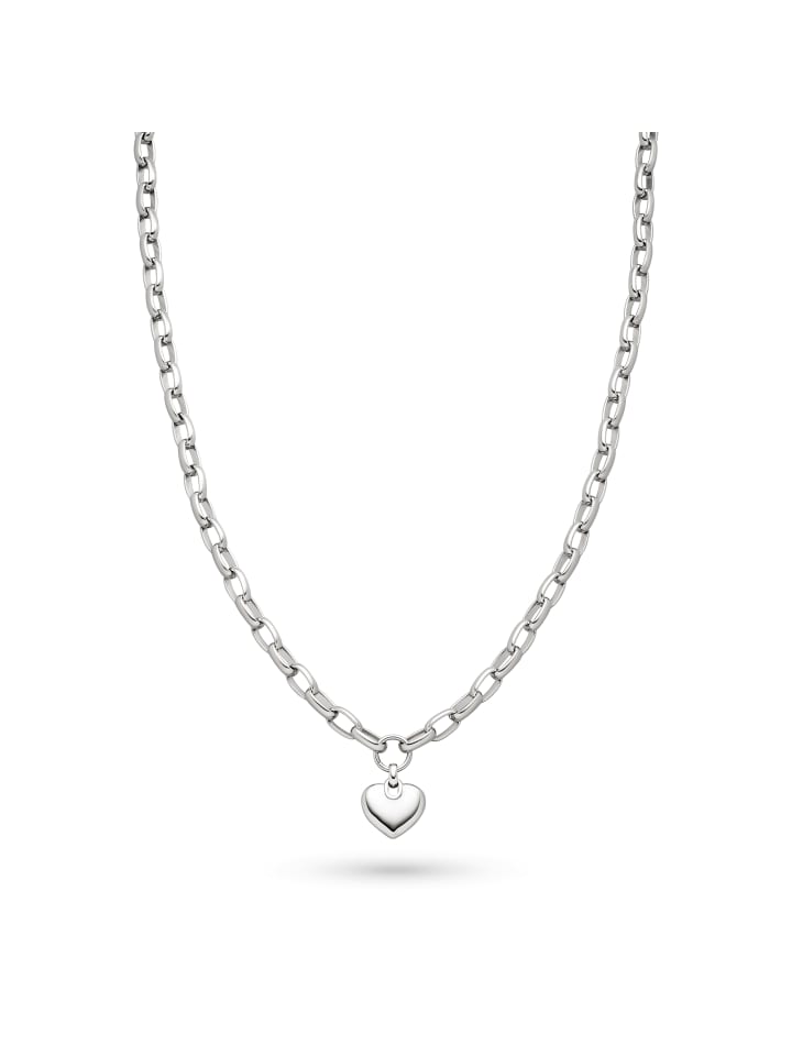 s.Oliver Массивное колье в форме сердца из серебра
s.Oliver Массивное колье в форме сердца из серебра