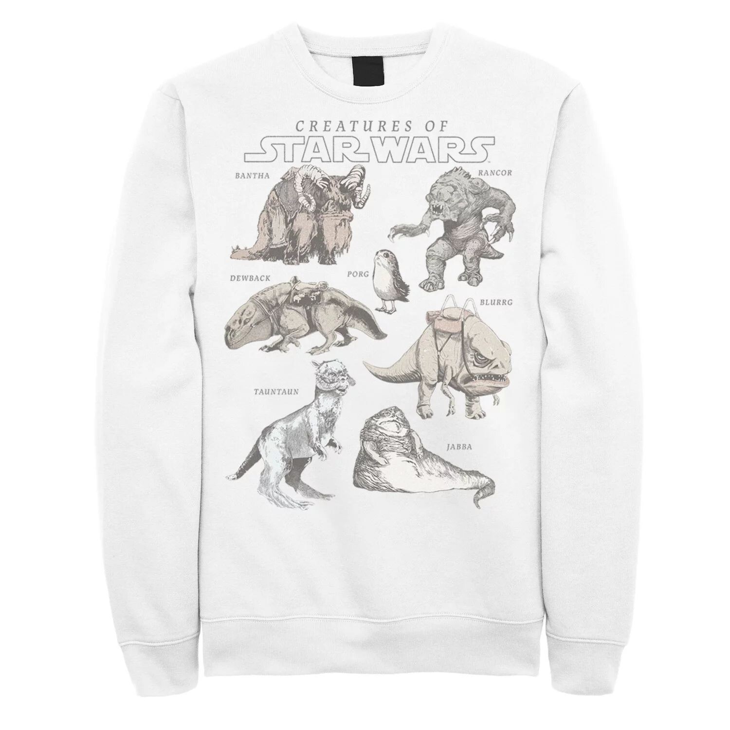 Мужской свитшот с групповым изображением «Звездные войны Некоторые существа» Licensed Character
Мужской свитшот с групповым изображением «Звездные войны Некоторые существа» Licensed Character