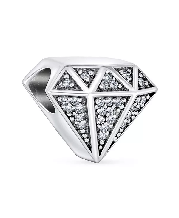 3D сверкающая бусина-шарм с паве из серебра 925 пробы, подходит для европейского браслета Bling Jewelry, silver
3D сверкающая бусина-шарм с паве из серебра 925 пробы, подходит для европейского браслета Bling Jewelry, silver