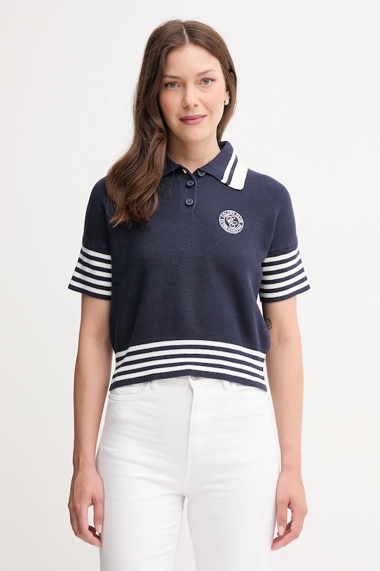 Хлопковый свитер United Colors Of Benetton, темно-синий
Хлопковый свитер United Colors Of Benetton, темно-синий