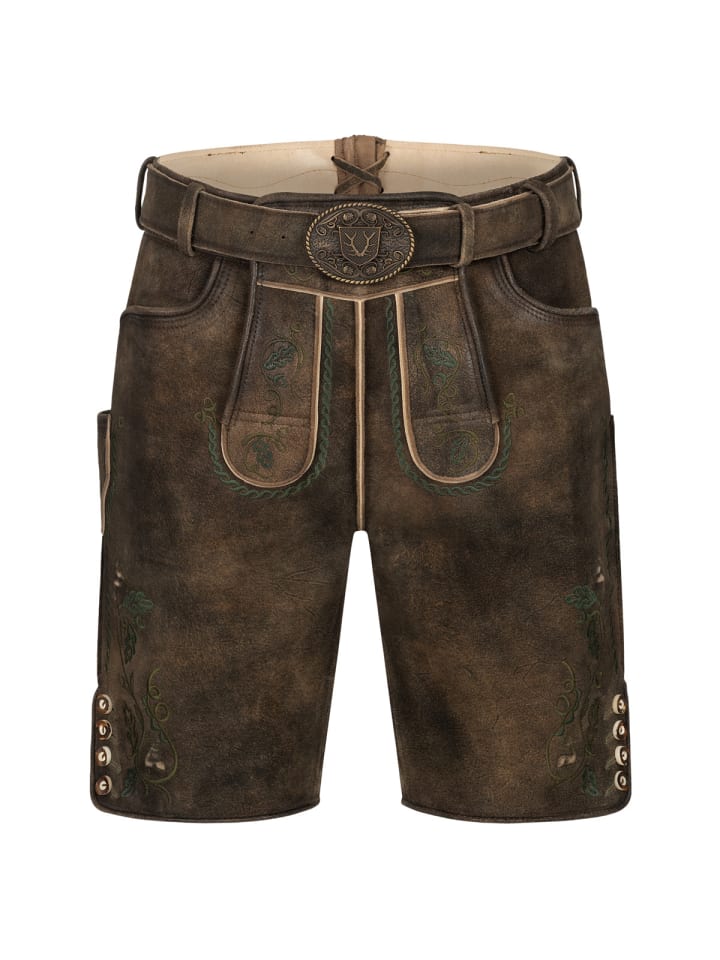 Кожаные брюки Tarius коричневого цвета KRÜGER
Кожаные брюки Tarius коричневого цвета KRÜGER