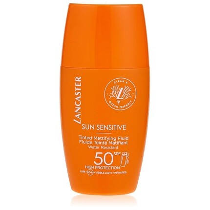 Lancaster Sun Sensitive Тональный матирующий флюид SPF 50 30 мл
Lancaster Sun Sensitive Тональный матирующий флюид SPF 50 30 мл