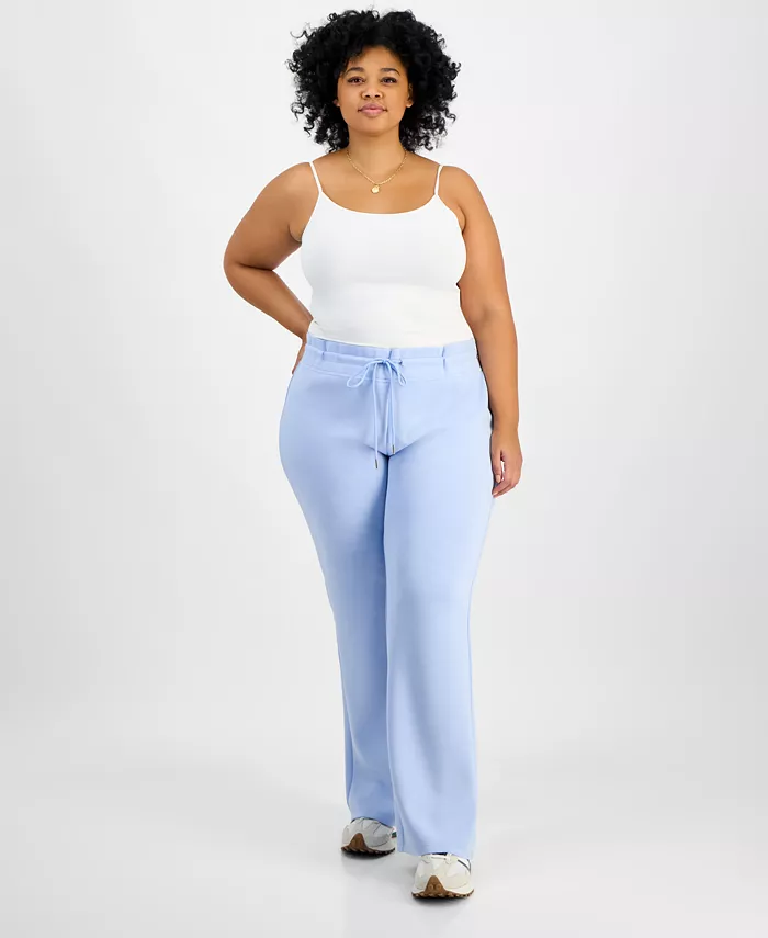 Модные широкие брюки из ткани scuba больших размеров And Now This, синий
Модные широкие брюки из ткани scuba больших размеров And Now This, синий