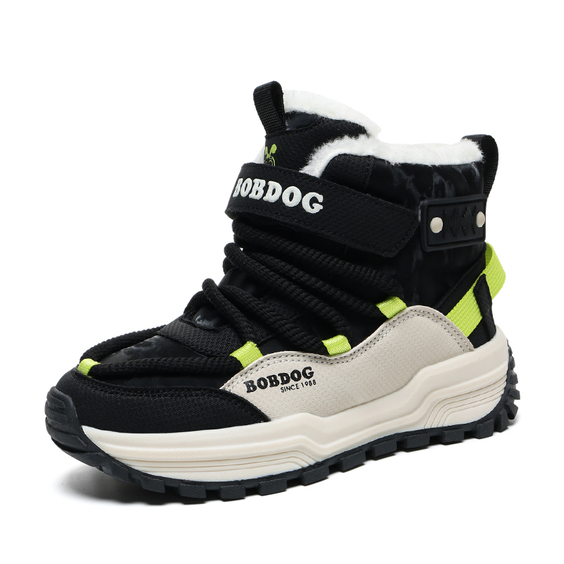 Теплые детские ботинки с противоскользящей подошвой и защитой от ударов BOBDOG, черный/бежевый
Теплые детские ботинки с противоскользящей подошвой и защитой от ударов BOBDOG, черный/бежевый