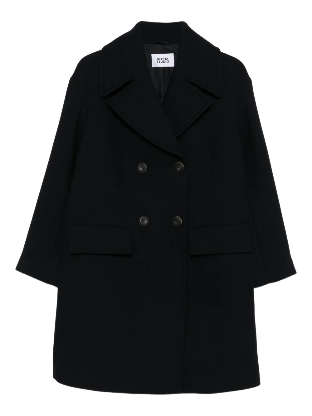 Двубортное пальто ALPHA STUDIO, синий
Двубортное пальто ALPHA STUDIO, синий