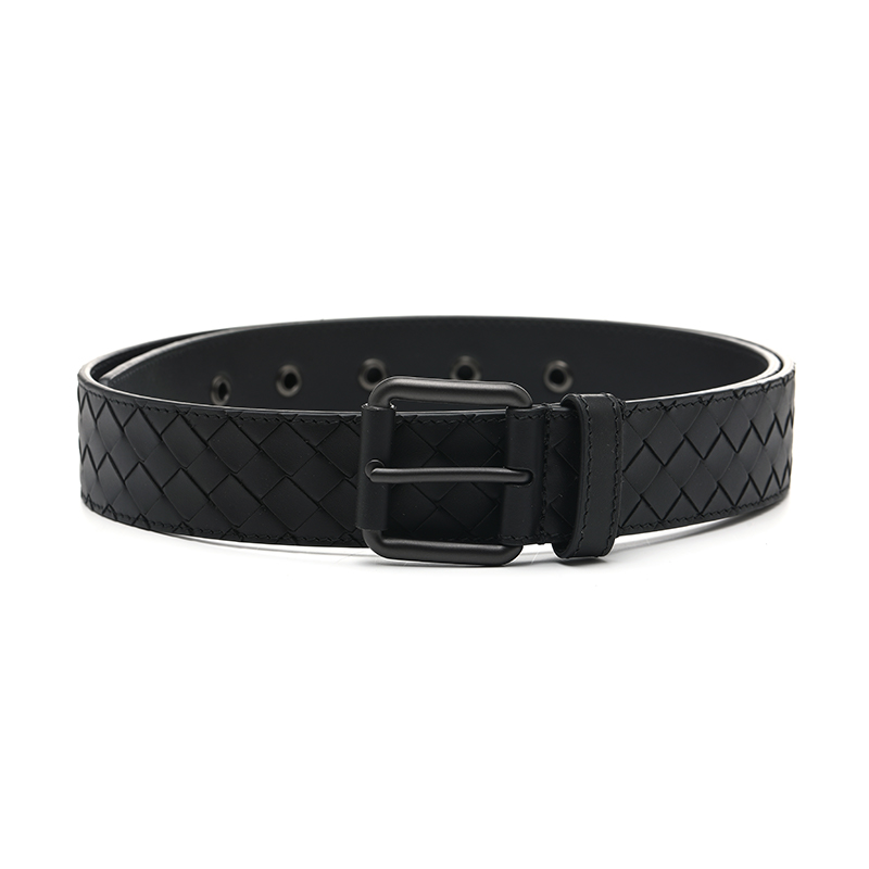 Bottega Veneta Ремень с плетёной пряжкой, Black
Bottega Veneta Ремень с плетёной пряжкой, Black