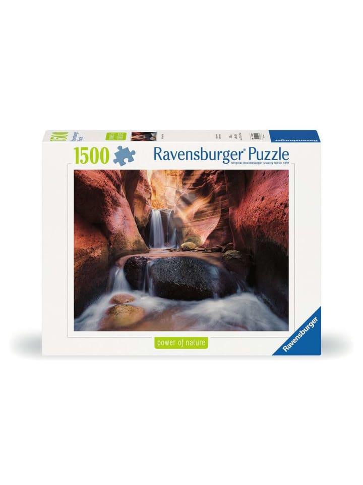 Пазл Ravensburger, 1500 деталей, «Водопад в Красном каньоне» (цветной)
Пазл Ravensburger, 1500 деталей, «Водопад в Красном каньоне» (цветной)