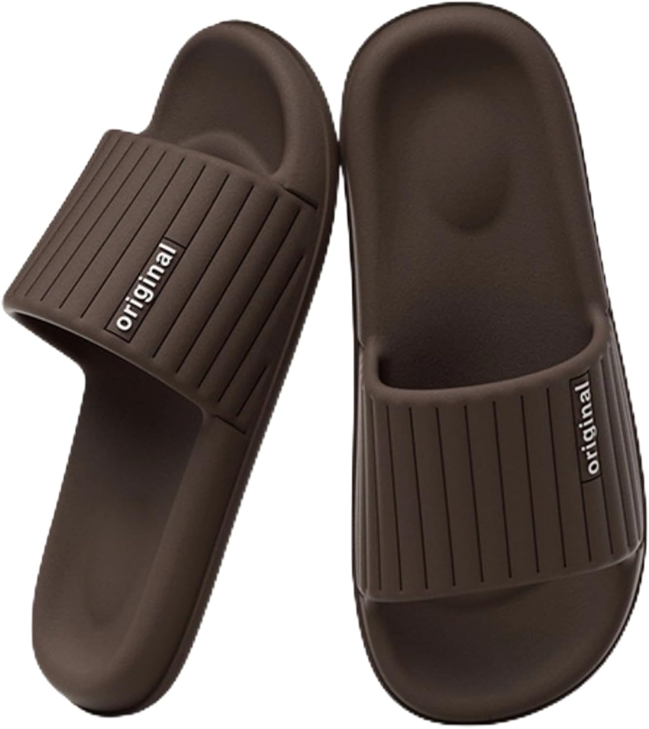 Домашние сандалии для женщин и мужчин, мягкие и комфортные, расслабляющие обувь, облако, противоскользящие, с амортизирующей толстой подошвой, подкладка как подушка, шлепанцы для дома и душа Iwhgrmp, темно-коричневый
Домашние сандалии для женщин и мужчин, мягкие и комфортные, расслабляющие обувь, облако, противоскользящие, с амортизирующей толстой подошвой, подкладка как подушка, шлепанцы для дома и душа Iwhgrmp, темно-коричневый