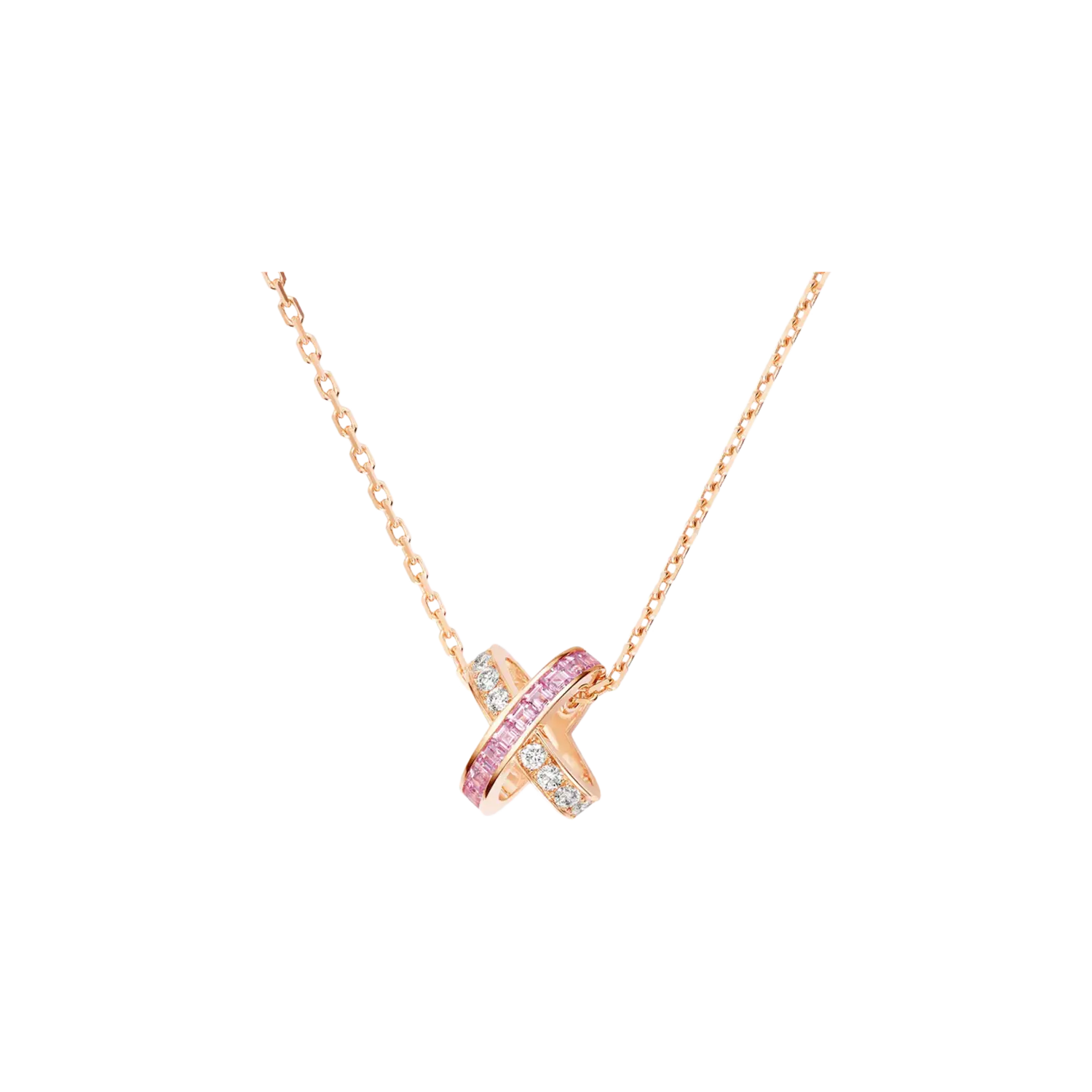 Подвеска Chaumet Jeux de liens из розового золота с розовыми сапфирами и бриллиантами
Подвеска Chaumet Jeux de liens из розового золота с розовыми сапфирами и бриллиантами