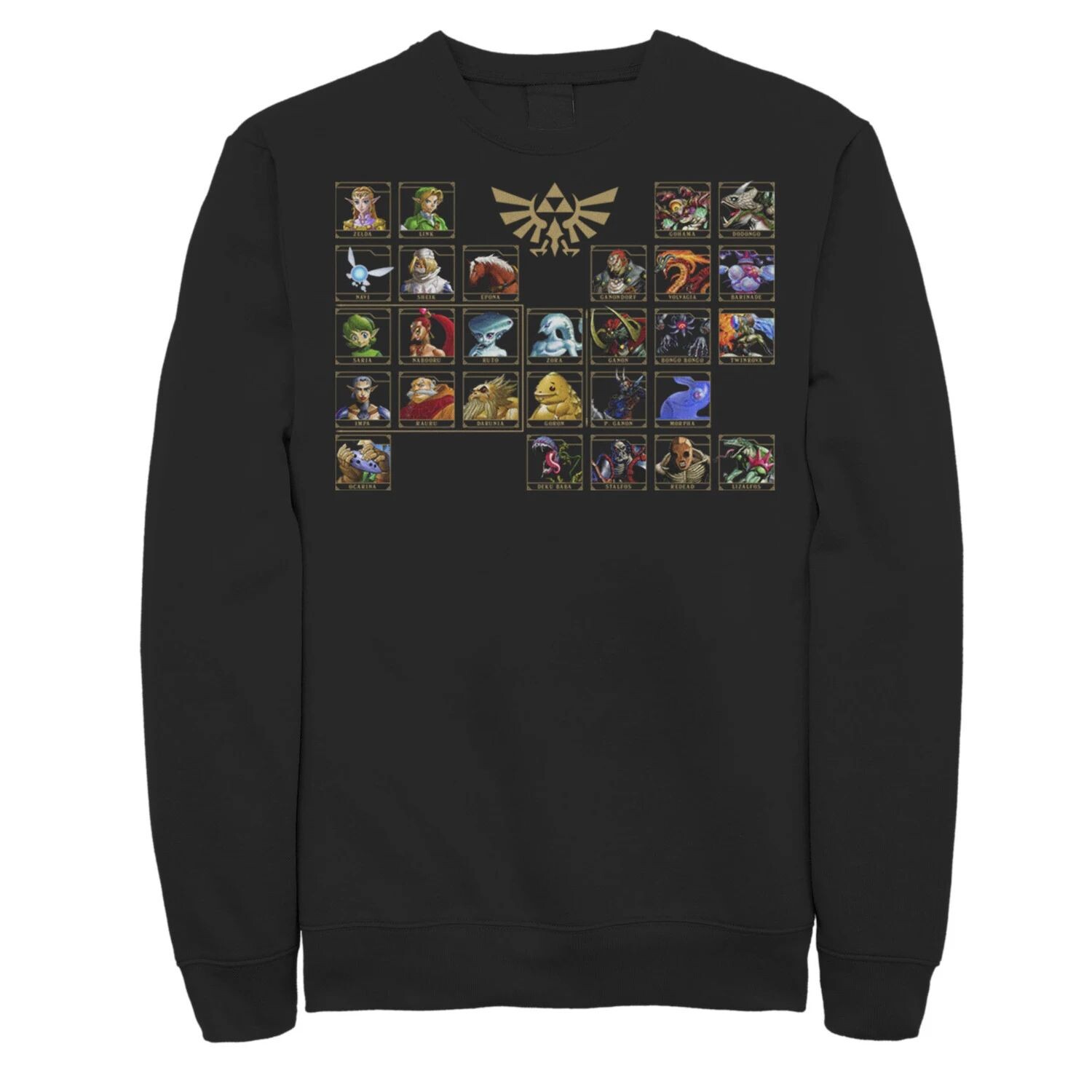 Мужской флисовый пуловер с периодическим рисунком Nintendo Legend of Zelda Ocarina Of Time Licensed Character
Мужской флисовый пуловер с периодическим рисунком Nintendo Legend of Zelda Ocarina Of Time Licensed Character