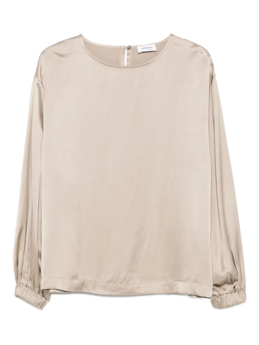 Блузка с эластичными манжетами Ottod'Ame, нейтральный
Блузка с эластичными манжетами Ottod'Ame, нейтральный
