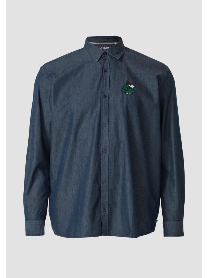 Рубашка 58D1_глубокий синий s.Oliver
Рубашка 58D1_глубокий синий s.Oliver