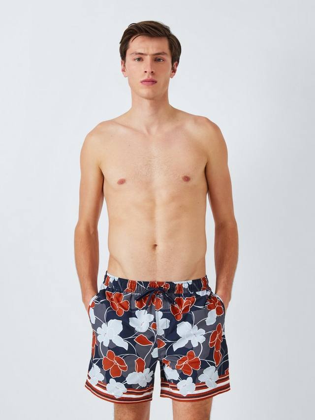 Плавательные шорты с окаймлением из переработанного цветочного принта John Lewis, цвет Blue Multi
Плавательные шорты с окаймлением из переработанного цветочного принта John Lewis, цвет Blue Multi