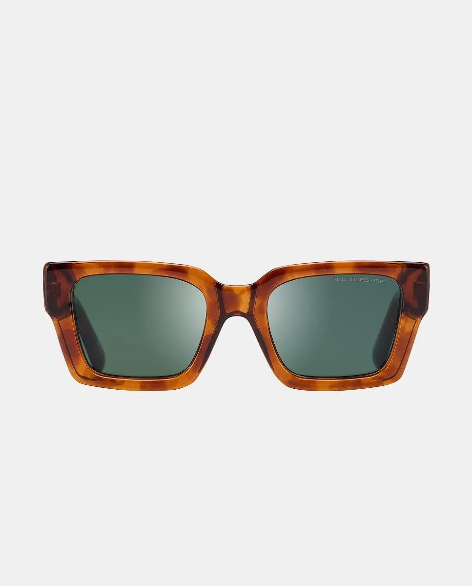 Унисекс прямоугольные солнцезащитные очки из ацетата с поляризованными линзами Clandestine, светло-коричневый
Унисекс прямоугольные солнцезащитные очки из ацетата с поляризованными линзами Clandestine, светло-коричневый