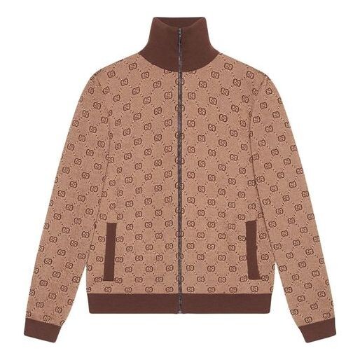 Куртка jacquard knit pilot jacket coat male brown Gucci, коричневый
Куртка jacquard knit pilot jacket coat male brown Gucci, коричневый