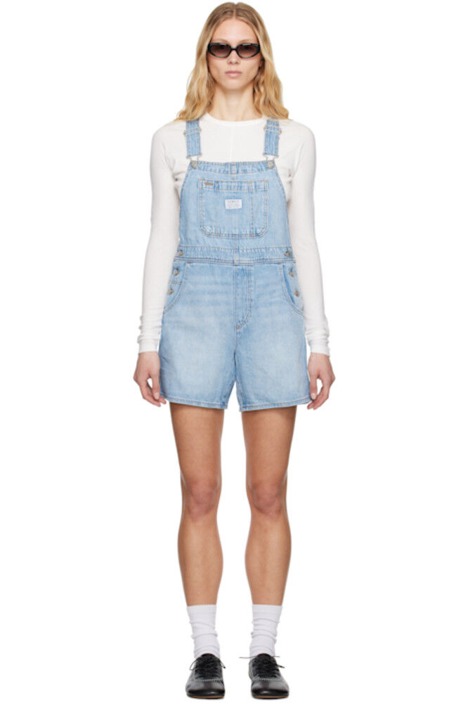 Синий комбинезон из джинсовой ткани Utility Short Levi's
Синий комбинезон из джинсовой ткани Utility Short Levi's