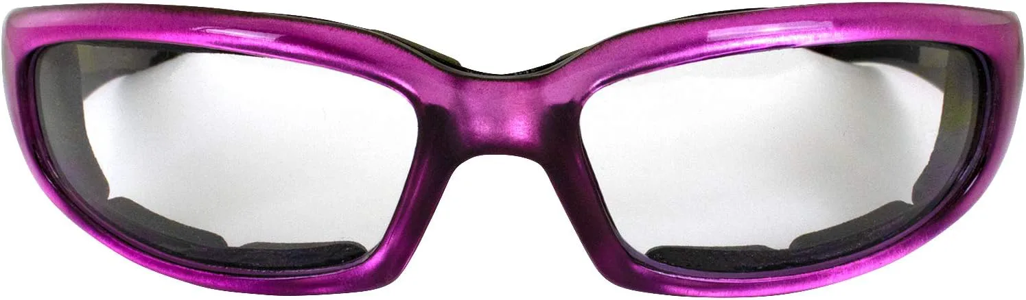 2 пары женских мотоциклетных солнцезащитных очков MotoFrames Chill с мягкой розовой оправой, прозрачными и очень темными линзами, Clear & Super Dark Smoke
2 пары женских мотоциклетных солнцезащитных очков MotoFrames Chill с мягкой розовой оправой, прозрачными и очень темными линзами, Clear & Super Dark Smoke