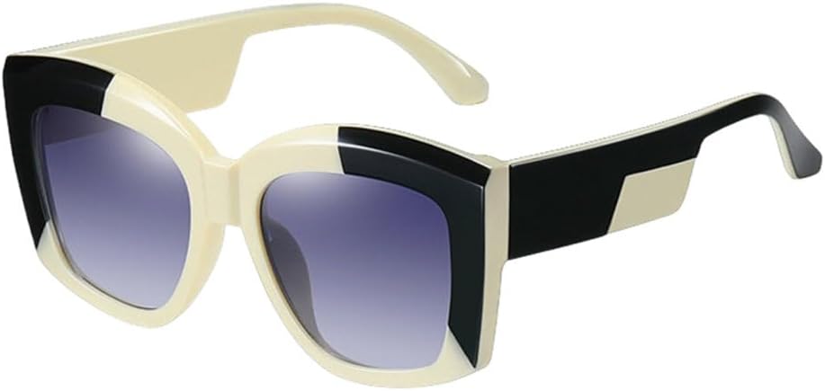 Женские солнцезащитные очки 2027 года в стиле ретро с эффектом утепления, большие винтажные овальные солнцезащитные очки с защитой от УФ-излучения UV400 MTZJH, Beige Black
Женские солнцезащитные очки 2027 года в стиле ретро с эффектом утепления, большие винтажные овальные солнцезащитные очки с защитой от УФ-излучения UV400 MTZJH, Beige Black