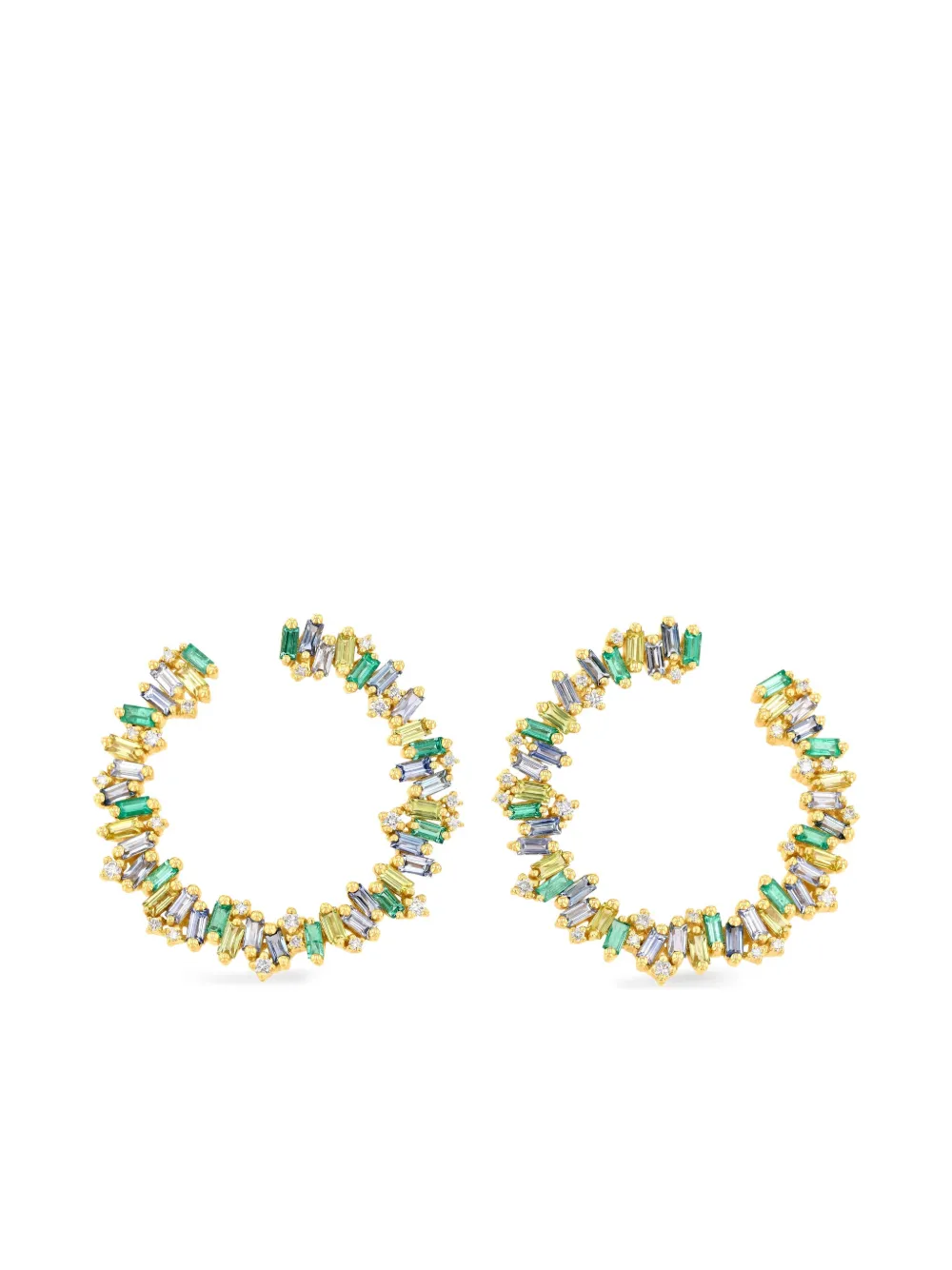 Серьги Sideways из желтого золота с сапфирами и бриллиантами Suzanne Kalan, золотой
Серьги Sideways из желтого золота с сапфирами и бриллиантами Suzanne Kalan, золотой